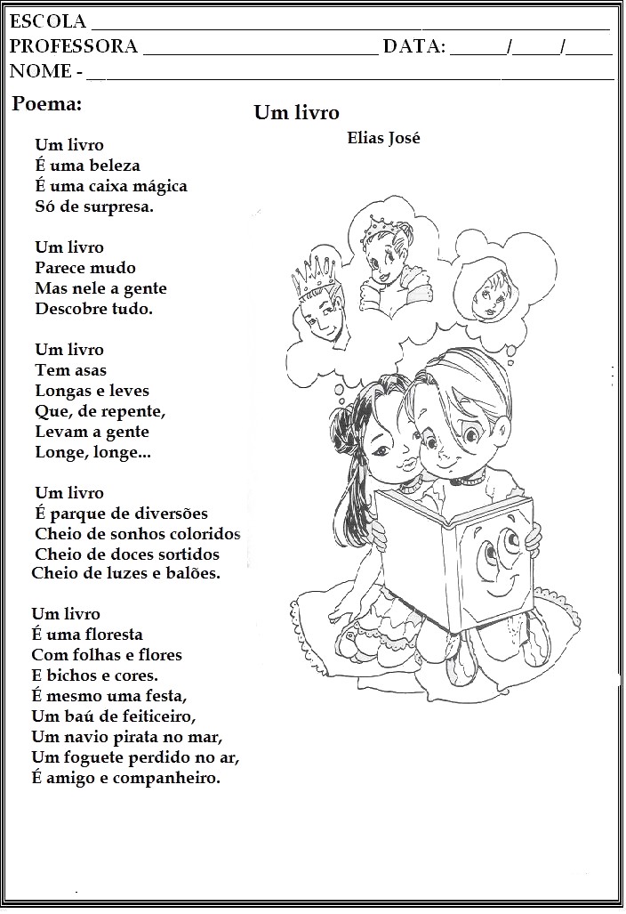ATIVIDADES LIVRO INFANTIL DIA MUNDIAL INTERNACIONAL II