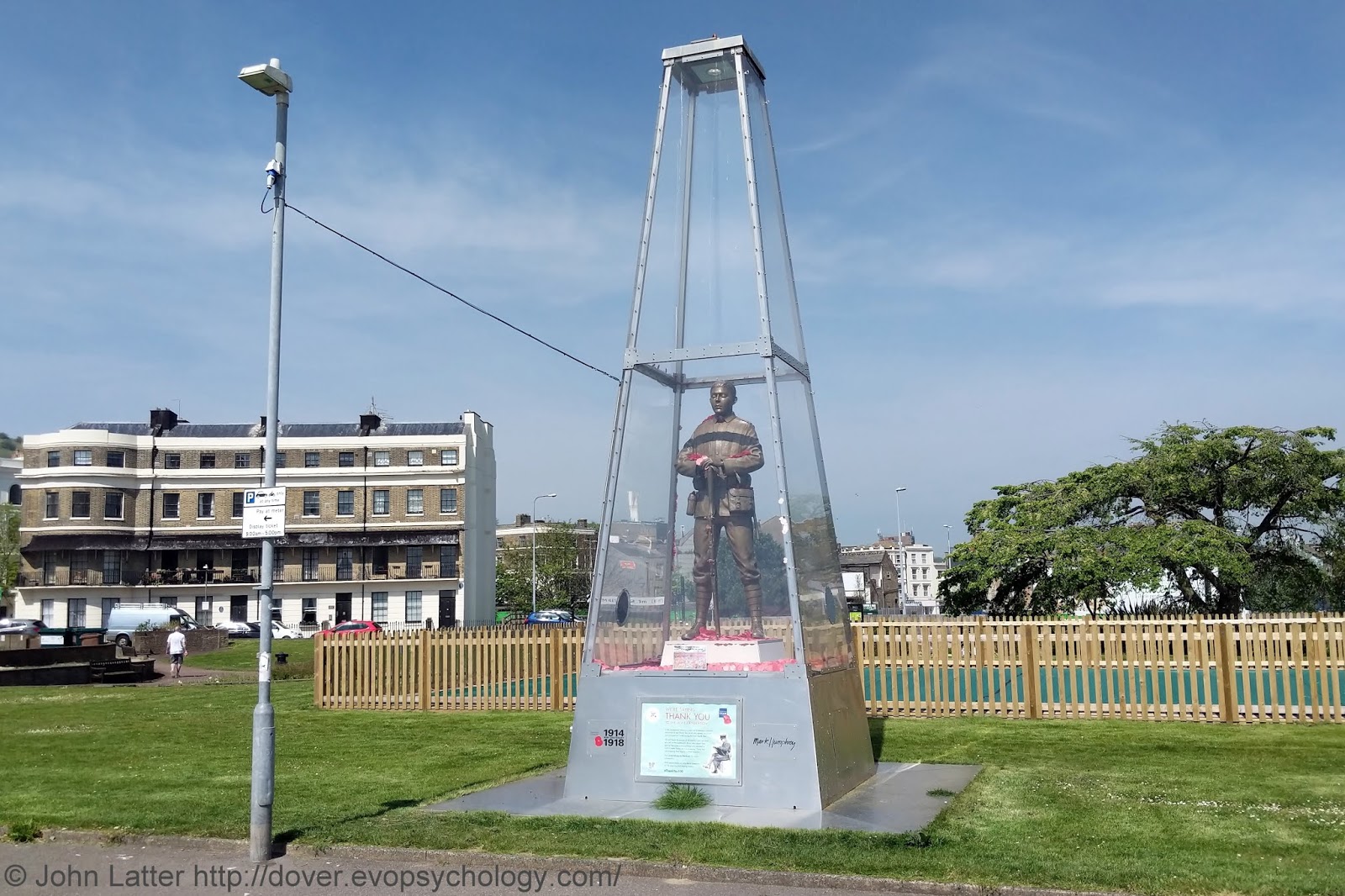 Dover Coronavirus Lockdown Blog UK WW1 Every One Remembered Statue