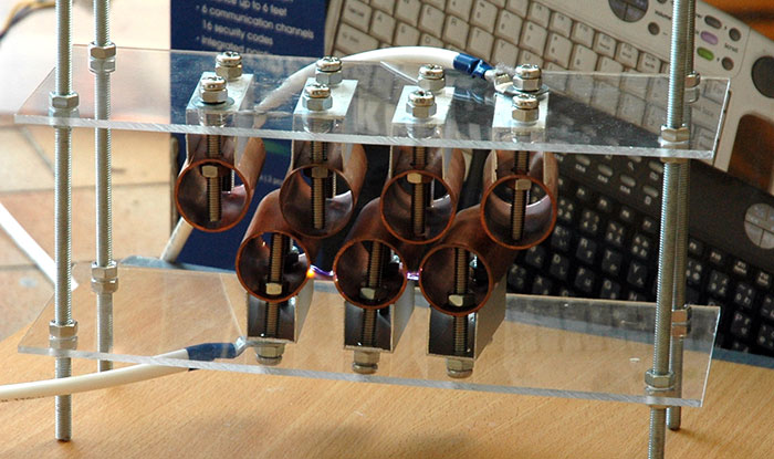 Spark gap for Tesla coil - Easy Power Plan