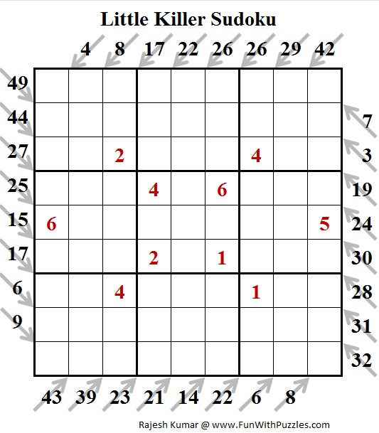 Little Killer Sudoku (Puzzles for Teens #139)