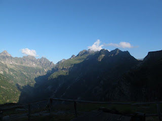 Der Gratabschnitt zwischen Passo di Piatto und Bassa del Barone