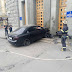 В Харькове автомобиль влетел в здание горсовета, полиция открыла уголовное дело