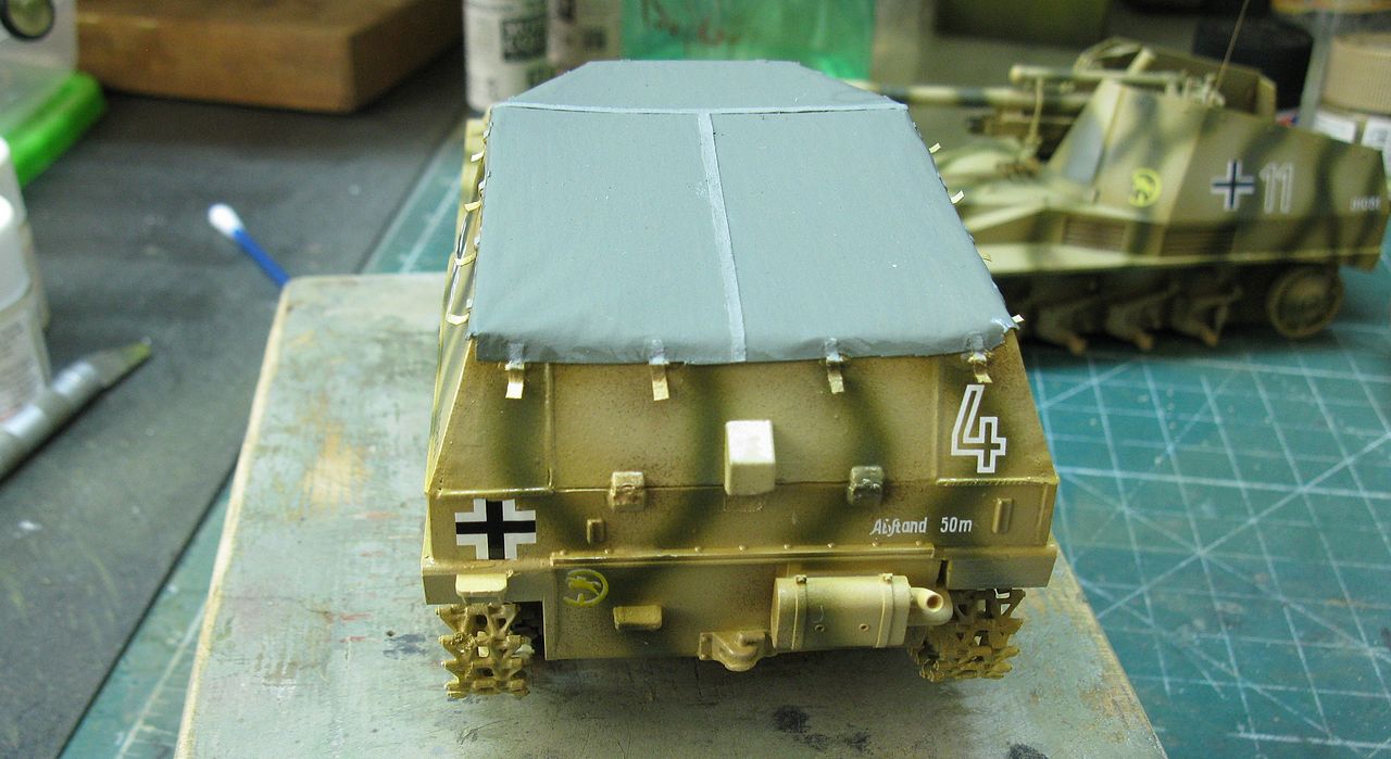 Panzerserra Bunker- Military Scale Models in 1/35 scale: Wespe - 10.5 ...