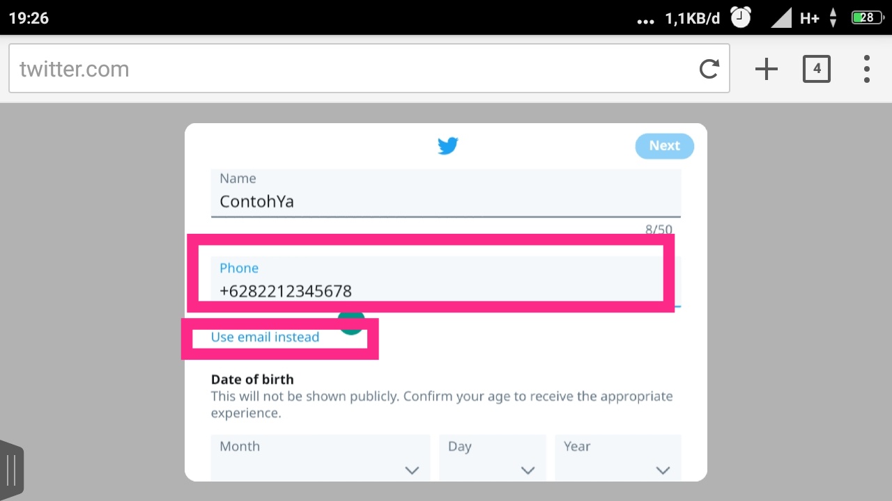 Cara Mendaftar Twitter Lewat Hp Android | Panduan Pemula