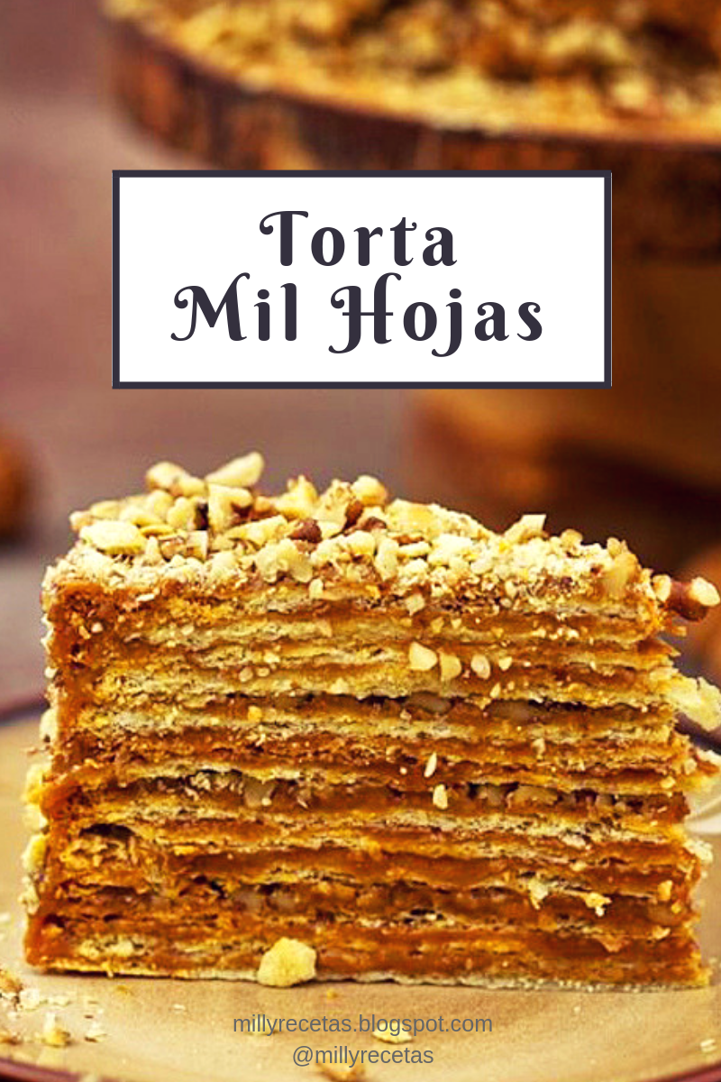 Torta Mil Hojas | Milly Recetas