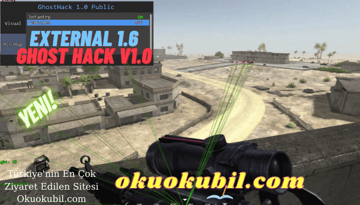 External 1.6 Ghost Hayalet Hack v1.0 for Project Reality Şubat 2021