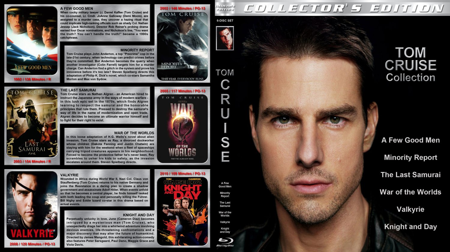 The New Cinema TOM CRUISE MOVIE COLLECTION