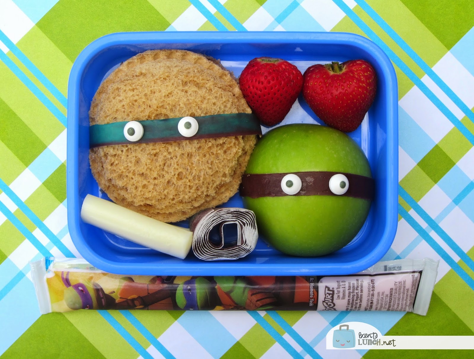 How to Make Teenage Mutant Ninja Turtle Apples (And a Bento!)