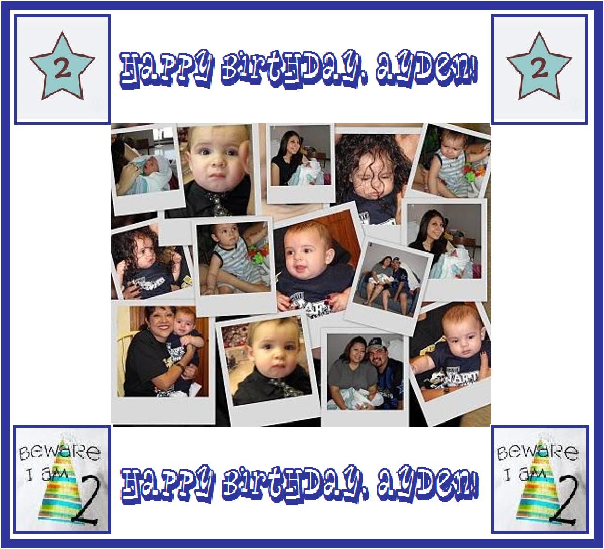 DOMINGUEZ FAMILY BLOG: BIRTHDAY WISHES: HAPPY BIRTHDAY, AYDEN G.!