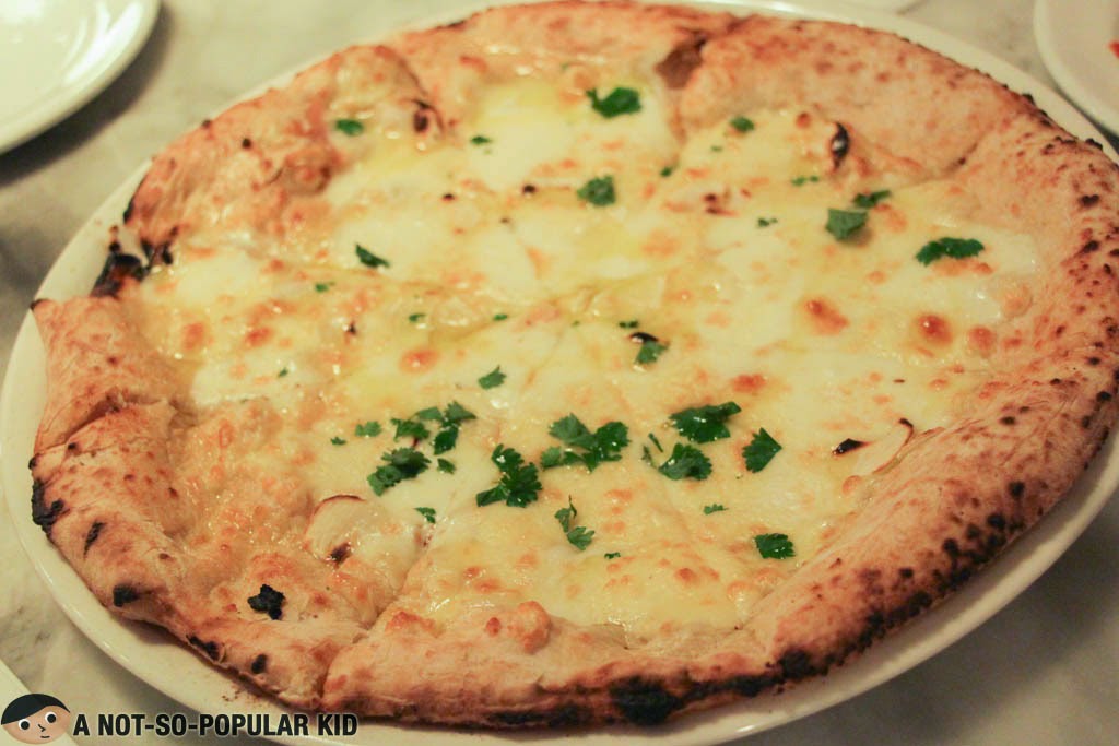 Aglio and Cheese Neapolitan Pizza - Motorino