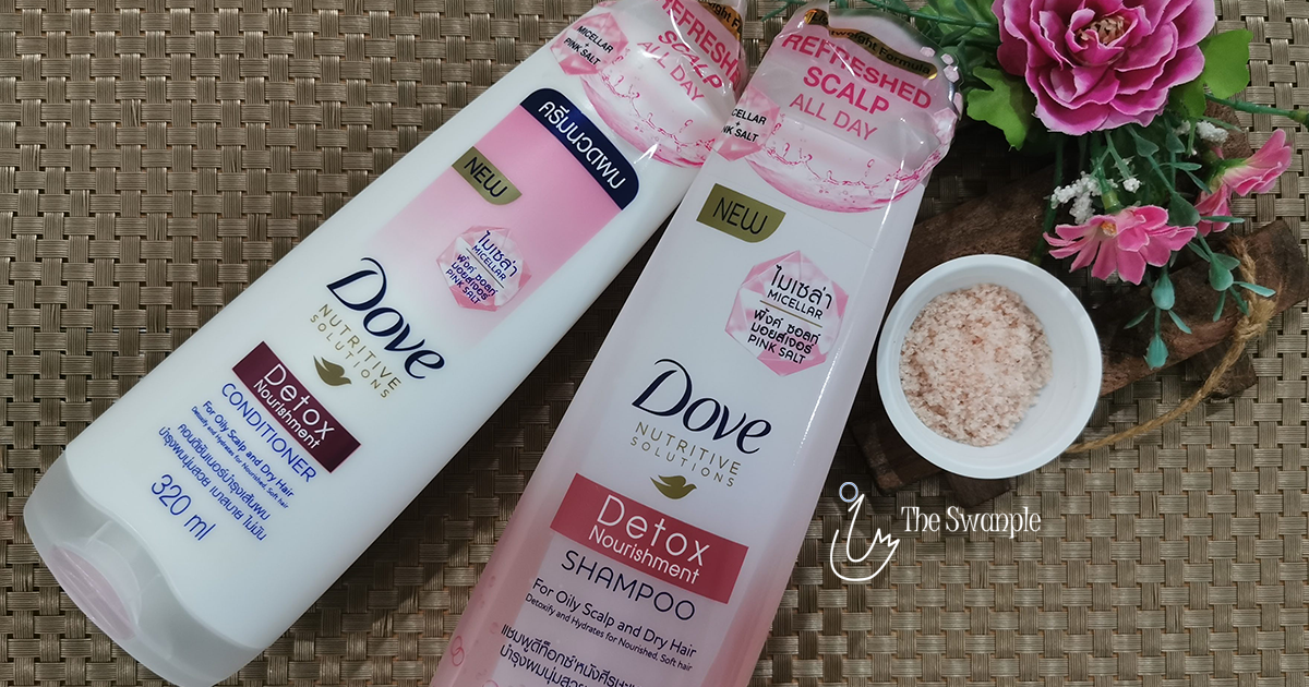 The Swanple Review Dove Detox Nourishment Shampoo and Conditioner
