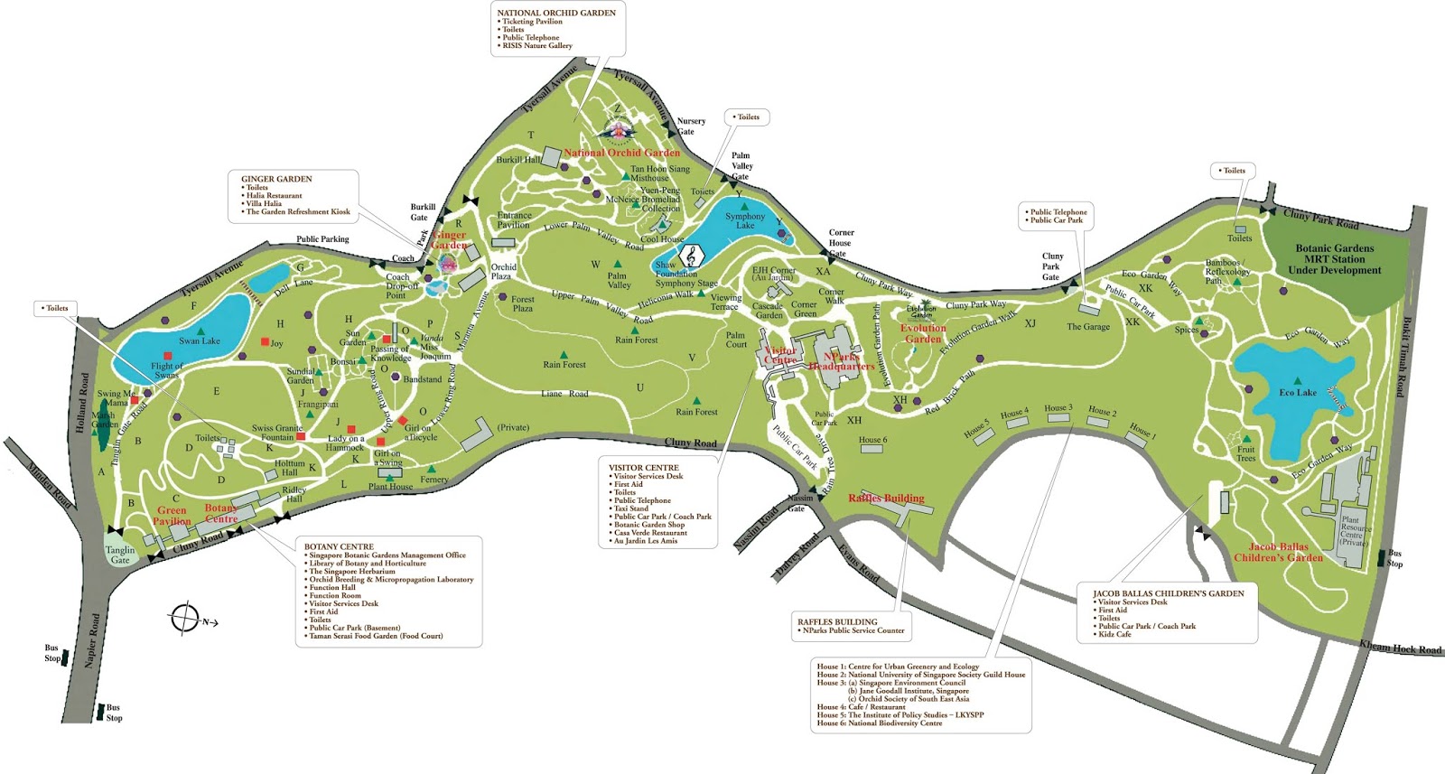 План ботанического сада ставрополь