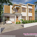 2185 sq-ft 4 bedroom box type modern home