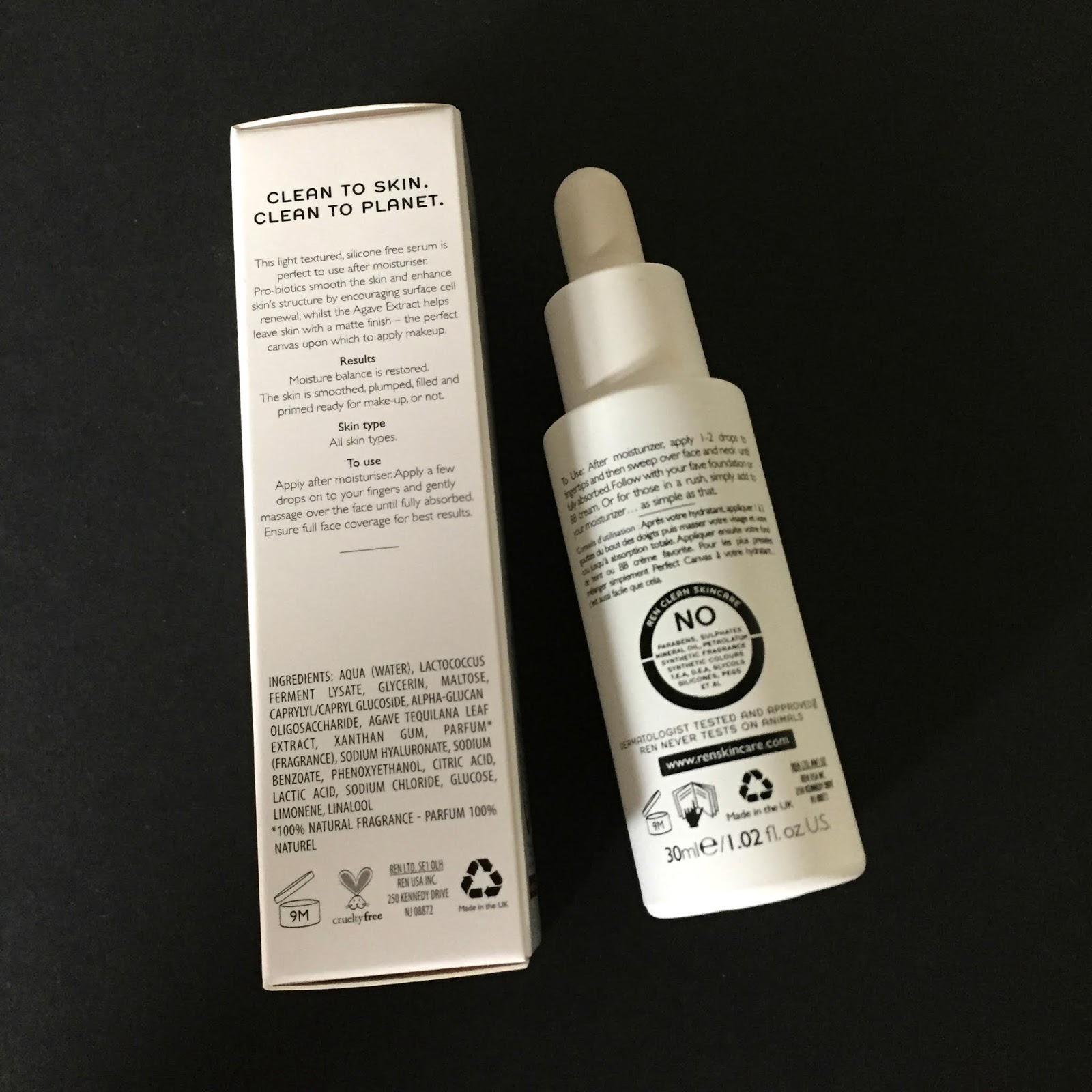 REN Perfect Canvas Serum Primer Review A Very Sweet Blog