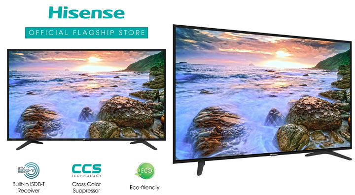 HiSense 43-inch ISDB-T TV Shopee 8.8 Sale