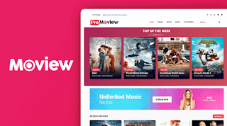 Moview Blogger Template 2019