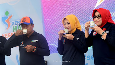 Hari Kesehatan Nasional  : Jabar Canangkan Gerakan Bugar dengan Jamu