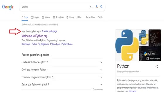 Comment télécharger et installer Python 3 sur Windows 10?