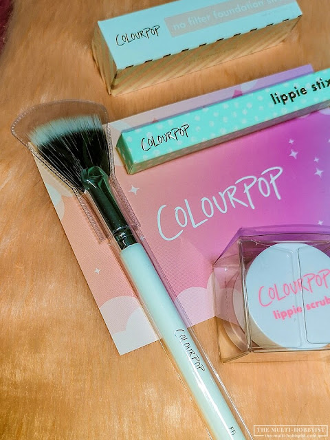 Beauty On A Budget: Colourpop Cosmetics | fourth ray beauty, colourpop no filter setting powder, colourpop lippie stix, colourpop lippie scrub, colourpop brushes, face roller, quartz roller, jade roller