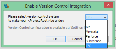 Настройка TFS в WebStorm 7 004