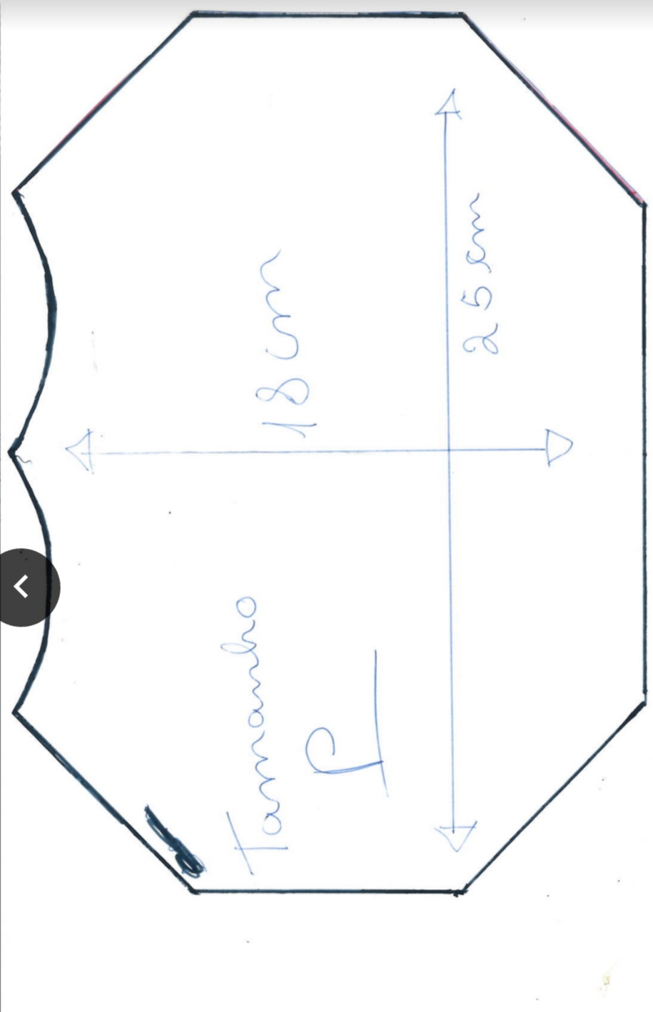 Máscara 3D com bordado inglês Molde P M G Ver e Fazer