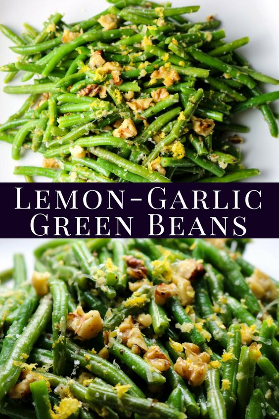 Lemon Garlic Green Beans Recipes For Food