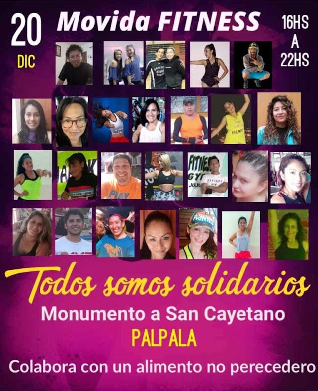 Movida Aerobica "Todos somos Solidaridad"