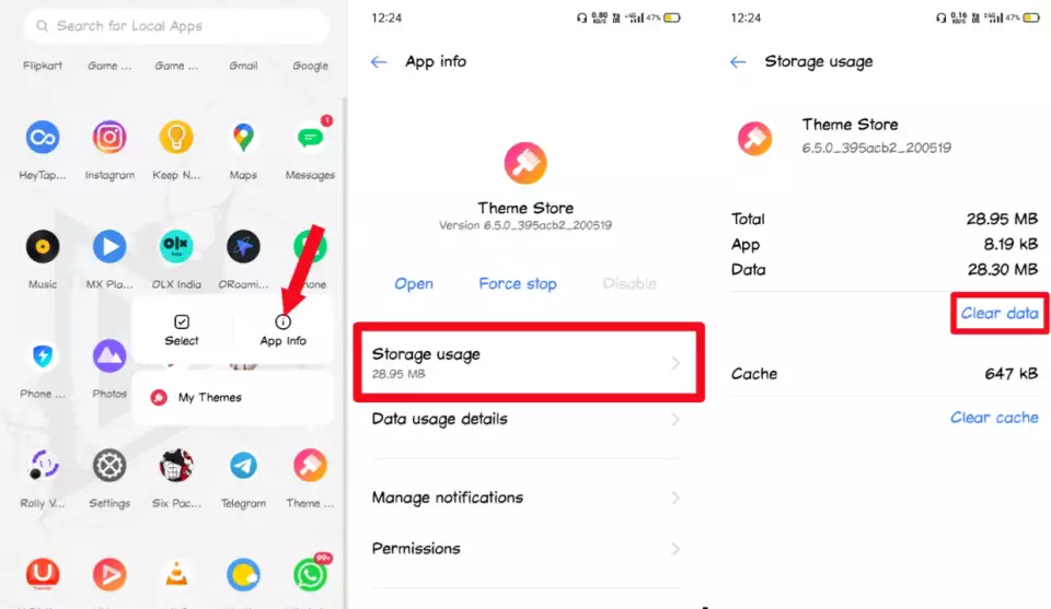 clear-data-of-theme-store clear-data-of-theme-store