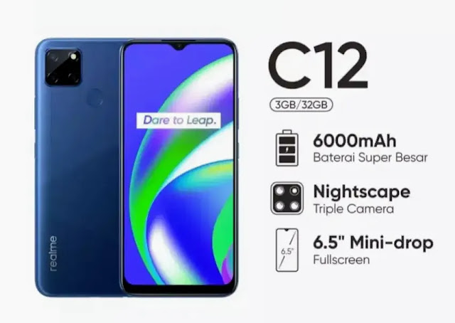 Update Harga Realme C12,  Satu Jutaan Wajib Dibeli