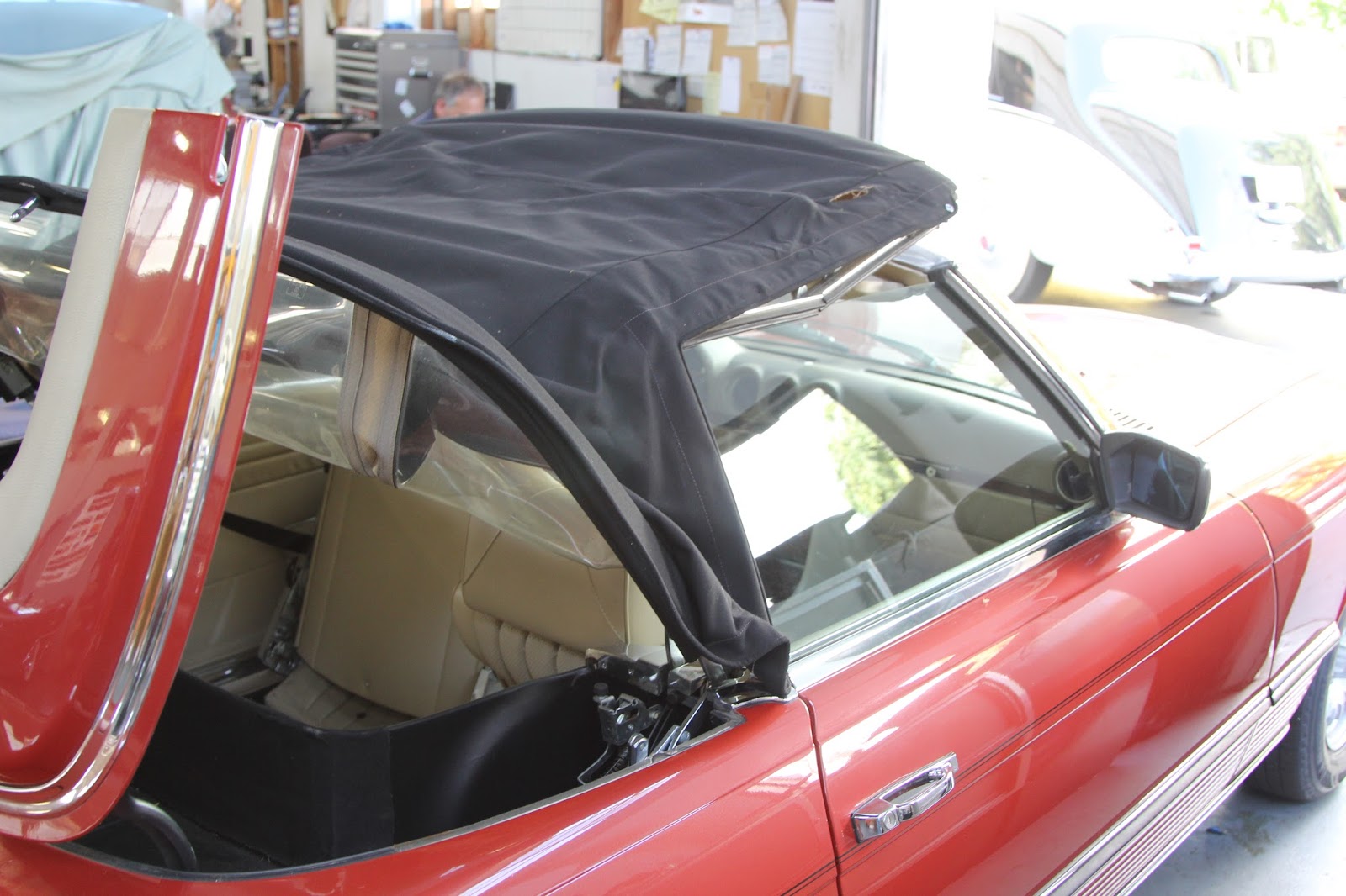 Cooks Upholstery and Classic Restoration Mercedes W107 Chassis