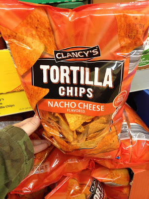 The Budget Reviews Clancy S Nacho Cheese Flavored Tortilla Chips Aldi