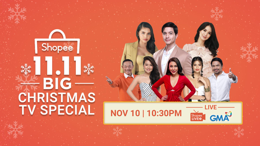 Shopee Holds Its First Ever 11 11 Big Christmas Tv Special