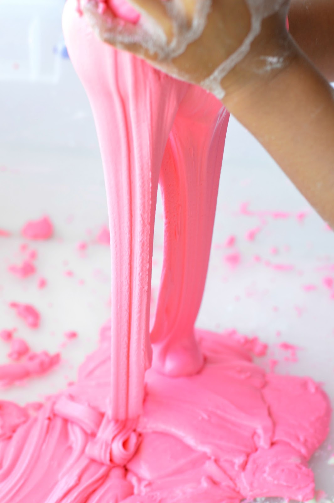 3 Ways to Play Apple Crumble Dough, Apple Gak, and Apple Oobleck!