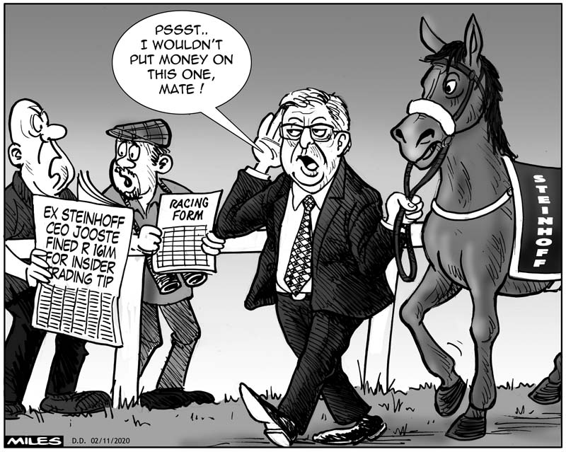 Cartoons by Miles Horse trading