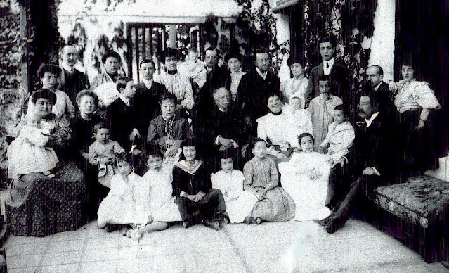 Familia de Acuña y Robles, (fotografía cedida por María José de Acuña)