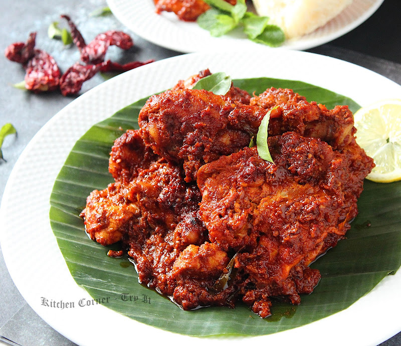 Chicken Ghee Roast/ Mangalore style Chicken Ghee Roast