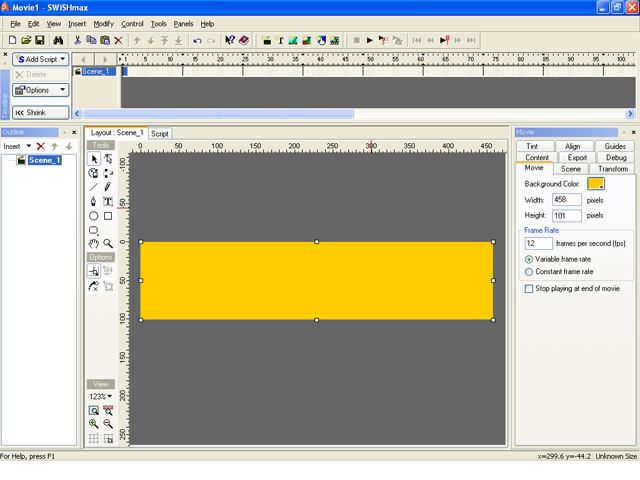 Cara Membuat Banner Animasi Web Menggunakan Swishmax