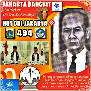 twibbon ucapan selamat hut dki jakarta - kanalmu