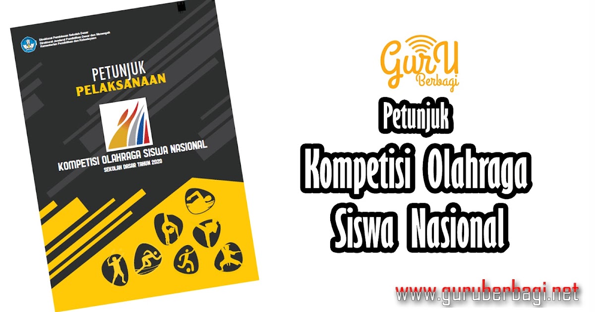 Pedoman juknis o2sn sma tahun 2021