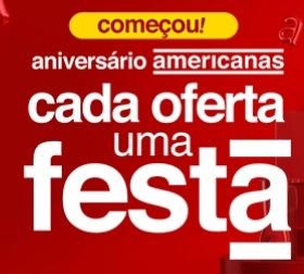 Aniversário 2020 Americanas Até 80% Desconto e Produtos Dinheiro de Volta