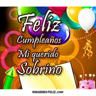 Feliz Cumpleaños Sobrino