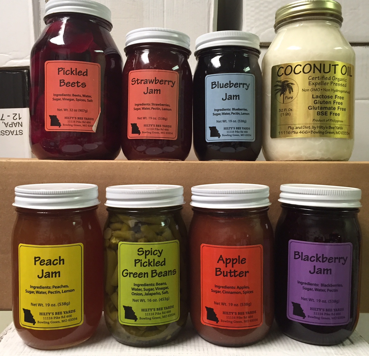 The Wine and Cheese Place Hilty Bee Yard from Bowling Green Missouri