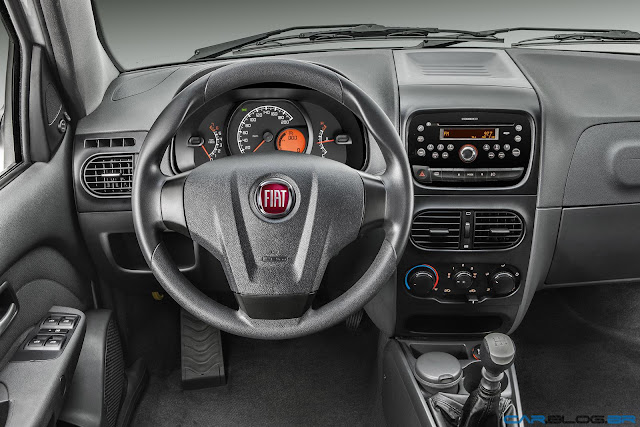 Fiat Siena EL 2013 - por dentro