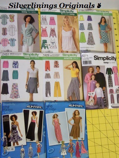 Part 1 of my Joann's Shopping Trip ---Simplicity Pattern Haul and More