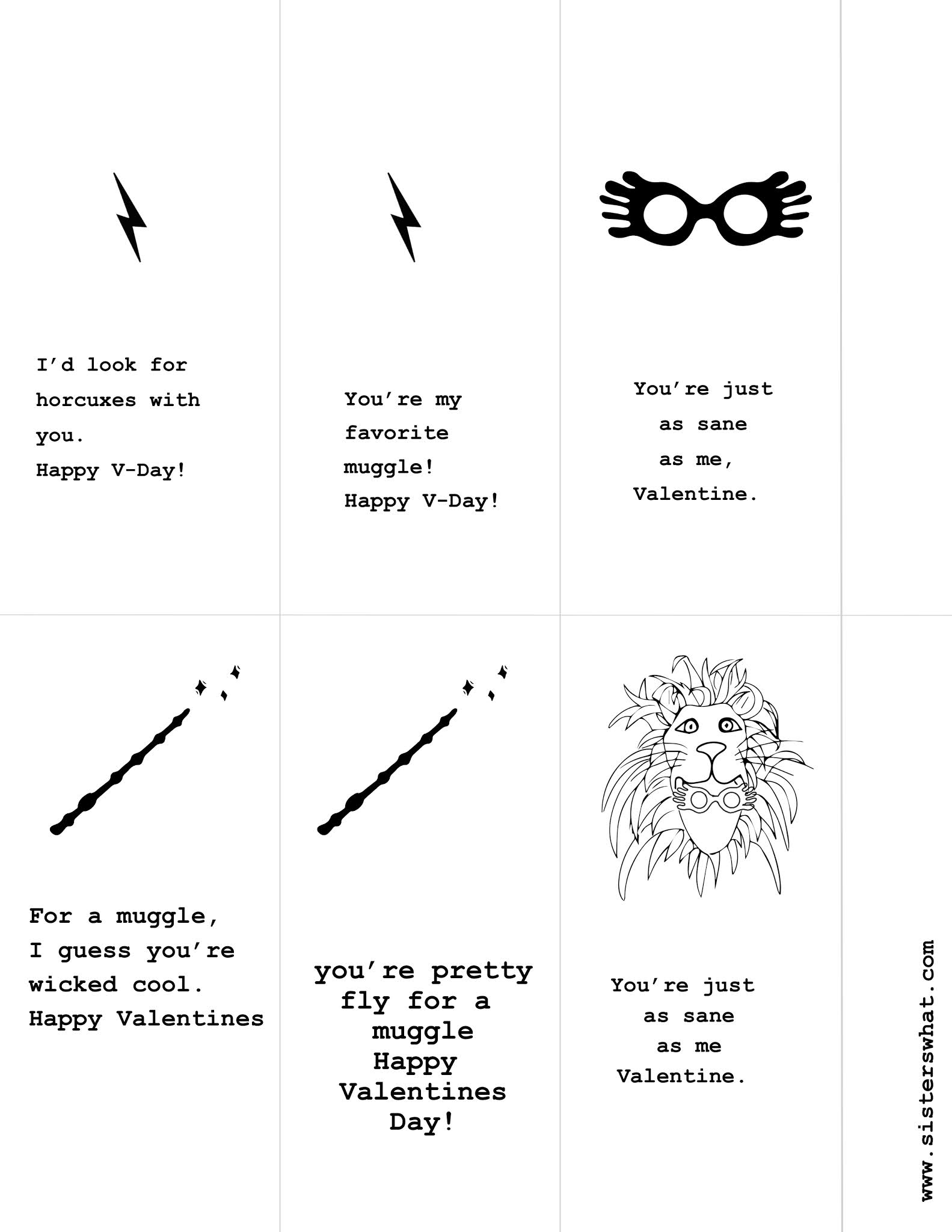 Harry Potter Bookmark • The Printables