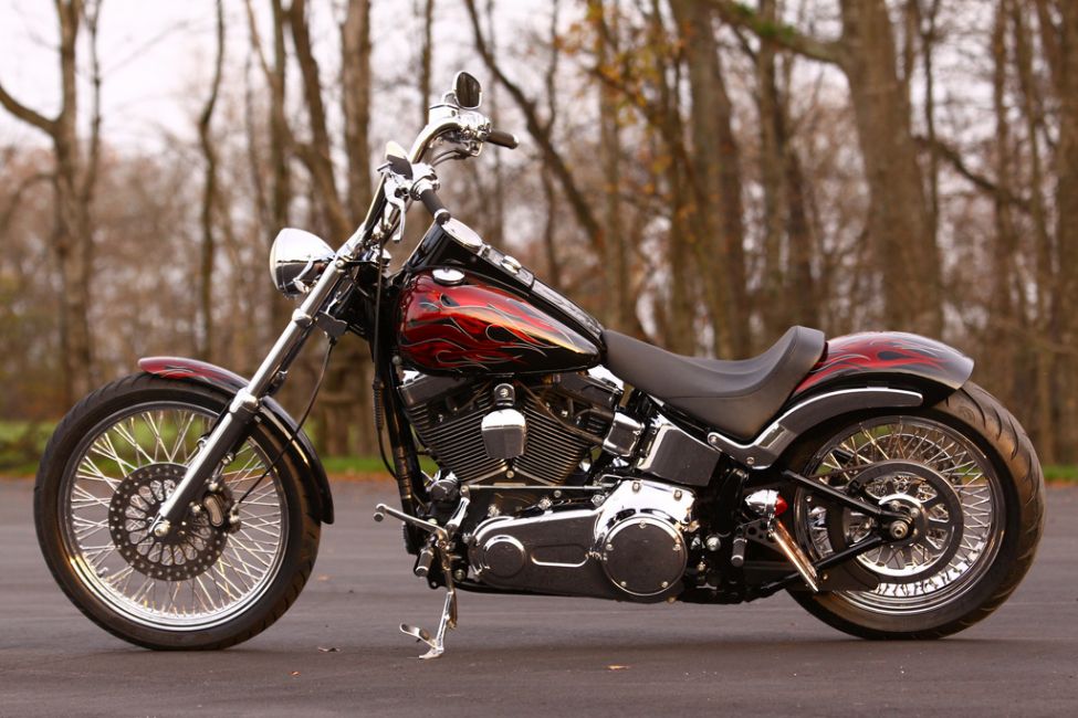 biker excalibur II Doug Custom by southeast custom cycles