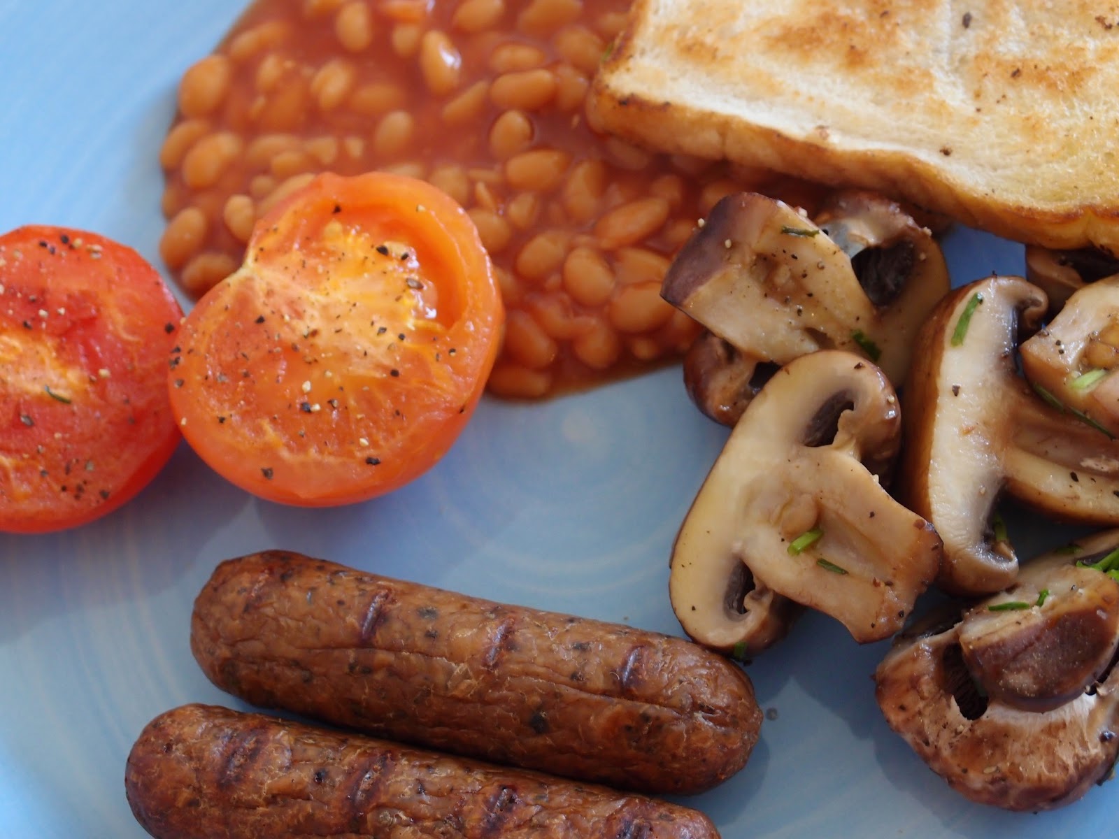 The VegHog Full English vegetarian breakfast