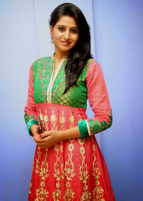 TV Actress Varshini Sounderajan Latest Pics In Red Dress 26