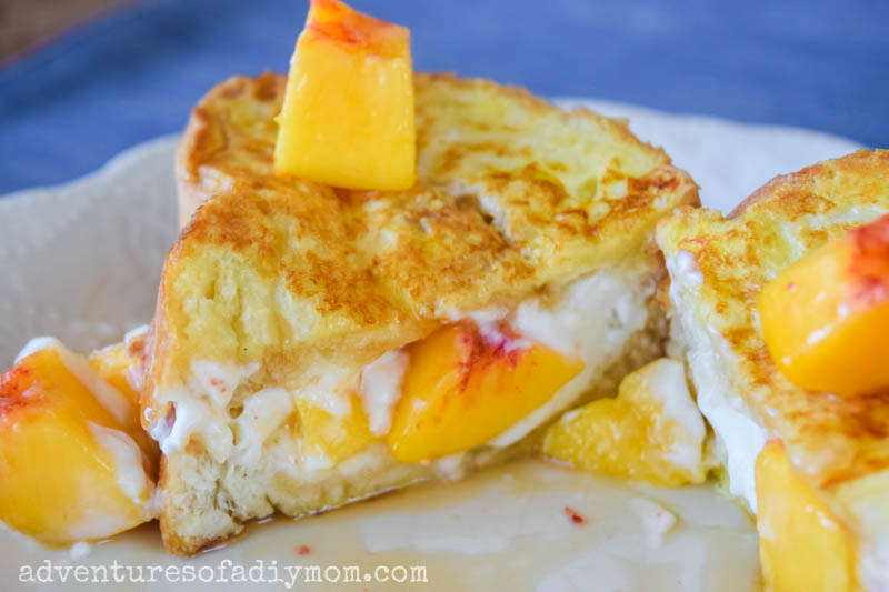 Peach French Toast Adventures of a DIY Mom
