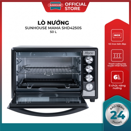 Lò Nướng 50L Sunhouse Mama SHD4250S